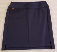 NWT Lacoste Navy Blue Stretch Viscose Skirt  Misses Size 38 (6) - £25.89 GBP