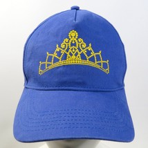 Princess Baseball Cap Hat Blue Cotton Adjustable Strap Adult - $9.49