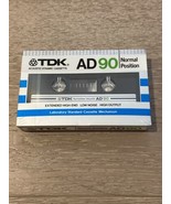 TDK AD90 Normal Position AD-90 NEW SEALED cassette tape JAPAN - $340.13 MXN