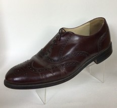 BOSTONIAN IMPRESSIONS Wingtip Leather Oxford Dress Shoes, Burgundy (Size... - $24.95