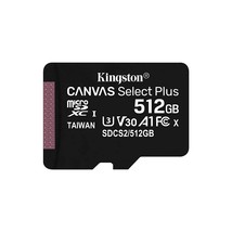 Ston 512Gb Microsdxc Canvas Select Plus 100Mb/S Read A1 Class Uhs-I Memory Card  - £59.61 GBP