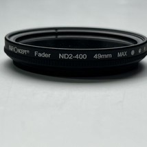 K&amp;F Concept 49mm Fader Variable ND Filter ND2-ND400 Camera Lens Filter Max - £12.08 GBP
