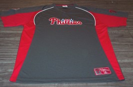 Philadelphia Phillies Mlb Baseball Stitched Pullover Jersey Mens Xl Majestic - £19.47 GBP