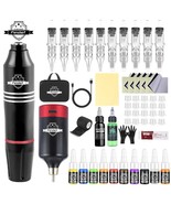 New 55 Pcs Tattoo Kit Rotary ,Complete Tattoo Kit with Power Supply, nee... - $51.29