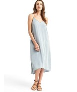 Gap Tencel Cami Hi-Lo Dress, 100% Tencel, Light Blue, Size XL, NWT - £51.13 GBP