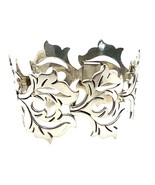 Vintage Sterling Silver Taxco La Cucaracha 925 Floral Link Bracelet 6.75... - €166,50 EUR