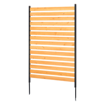 VEVOR Wood Privacy Fence, 39" W x 61" L, 1-Panel Air Conditioner Fence S... - $56.90