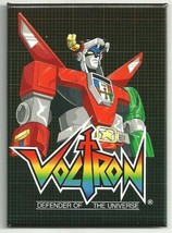 Voltron Animated Figure Image on Black Refrigerator Magnet NEW UNUSED - £3.16 GBP