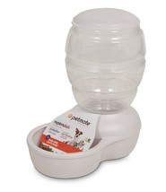 Petmate Replendish Feeder with Microban Pearl Silver Grey 1ea/SM - £29.96 GBP