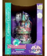 NIP Vintage Trendmasters Starcastle Carousel Pink Castle, Pretty Park Ca... - $347.63 CAD