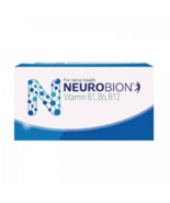 60 Tablets Neurobion Vit B1, B6, B12 for Numbness, Tingling &amp; Nerve Relief  - $80.81 CAD
