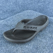 Crocs  Women Flip Flop Sandal Shoes Brown Synthetic Size 7 Medium - £17.40 GBP