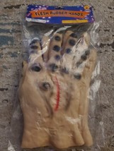 Vintage Rubies Monster Flesh Rubber Gloves Adult Size Ghoul Costume Hand... - $19.80