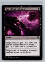 MTG Card Adventures in the Forgotten Realm Ray of Enfeeblement Instant Uncommon - £0.78 GBP
