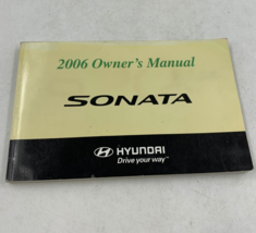 2006 Hyundai Sonata Owners Manual Handbook OEM H03B17068 - £21.34 GBP