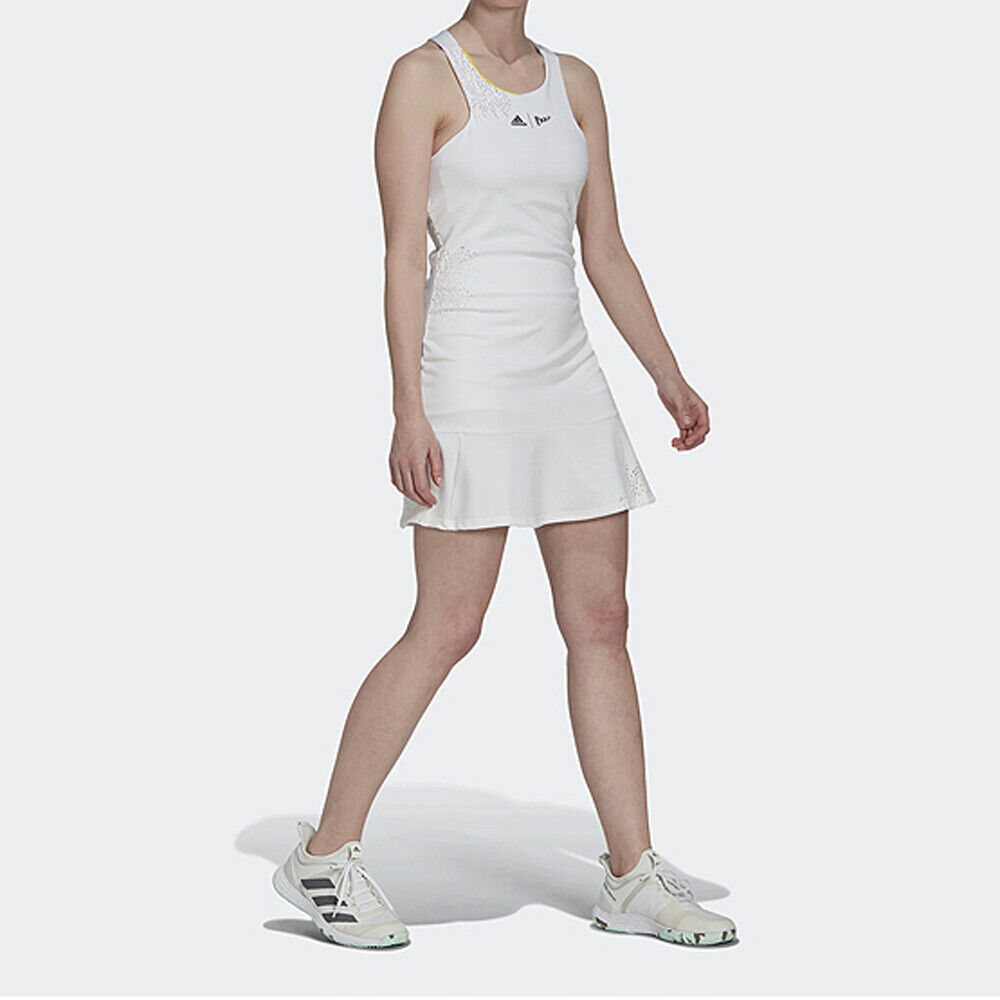 Primary image for Adidas London Y Dress Women's Tennis One Piece Racket White Asian Fit HT5947