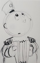 Tinny Tin Toy Concept Art Drawing by John Lasseter Pixar Postcard - $5.95