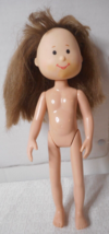 Vtg 7 1/2&quot; Madeline Doll Eden Toys Inc LB &#39;39 &#39;67 Posable No Clothes Needs Work - £15.52 GBP