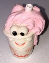Vintage Hardees Pink Milk Shake Squirters Squirt Fast Food Toy Kids Meal... - $2.87