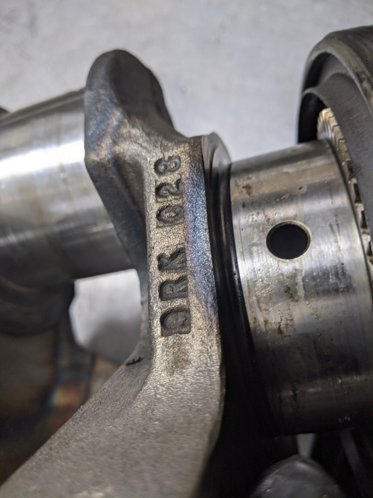 Crankshaft Standard For 03-07 Ford F-250 Super Duty  6.0 3C3E6303AA Diesel Item image 7