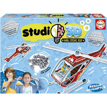Educa Studio 3D Cardboard Creation - RescueHelcopter - £47.24 GBP
