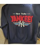 Mitchell &amp; Ness New York Yankees Sweatshirt 2XL Navy Retro Graphic Crewneck - €37,47 EUR