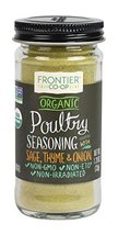 Frontier Poultry Seasoning Certified Organic, Salt-Free Blend, 1.2-Ounce... - $6.92+