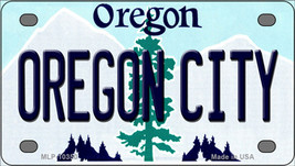 Oregon City Oregon Novelty Mini Metal License Plate Tag - £11.81 GBP
