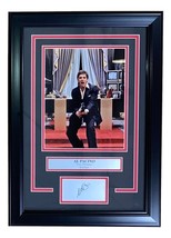Al Pacino Framed 8x10 Scarface Tony Montana Photo w/ Laser Engraved Signature - £75.95 GBP