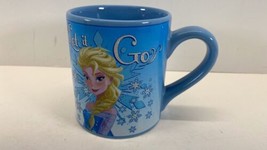 Disney’s Frozen “Let It Go” Coffee Mug Blue With Elsa - £6.96 GBP