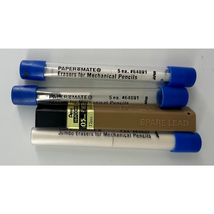 Vintage Papermate Erasers Pentel .5 Lead Tips Writing College Refill Col... - $8.60