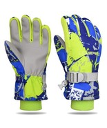 Cevapro -30℉ Ski Gloves Sz M Blue &amp; Yellow  Kids - $476.74 MXN