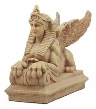 Ancient Egyptian Gods &amp; Pharaohs Sphinx Lioness Guardian Figurine Egyptian Deity - £32.16 GBP