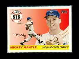 2008 Topps Baseball Trading Card MHR518 Mickey Mantle New York Yankees - £7.90 GBP