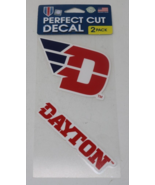 DAYTON FLYERS 4&quot;X4&quot; DIE CUT DECAL 2-PACK CAR HOME NEW WINCRAFT - $12.19 CAD