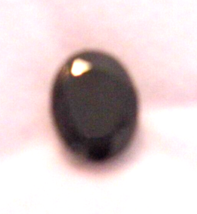 Silver Shungite  (Oval 9x7x5mm) 1.33cts. Eye Clean Beautiful - $19.94