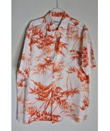 Vintage Tori Richards Hawaiian Tropic Button Up Shoet Sleeve Shirt Women... - $437.24 MXN