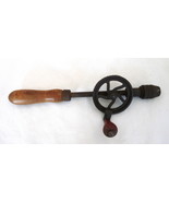 Antique small egg beater hand drill tool jewelry carpentry children - £28.24 GBP