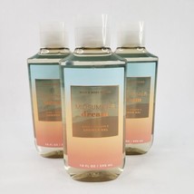 Set of 3 Midsummer Dream Shower Gel Bath &amp; Body Works Aloe Vitamin E Full Size - £21.98 GBP