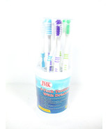 Toothbrushes Set &amp; Holder with Cup 8 pieces Soft Bristles Toothbrush Col... - $7.98 CAD