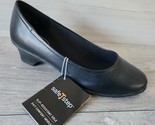 SafeTstep Tressa Black Slip-Resistant Rubber Pump Heel Shoes Womens Size... - £23.81 GBP