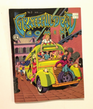 Grateful Dead Comix No. 2 Comic Book Jerry Garcia R. Holmes 1991 Vintage VG-F 5 - £18.17 GBP