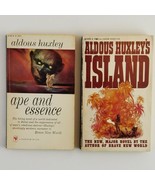 Aldous Huxley 1958 Ape and Essence 1963 Island Lot of 2 Vintage Paperbacks - £35.38 GBP