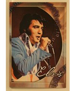 Elvis Presley Postcard Elvis In Blue Singing Memphis Tennessee  - $3.46