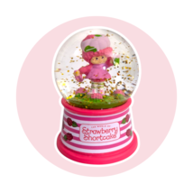 Strawberry Shortcake Snow Globe: Raspberry Tart, 4 in. - $19.90