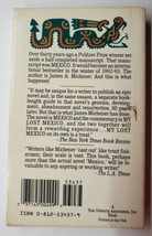 My Lost Mexico James A. Michener 1993 Tor Paperback - £6.33 GBP
