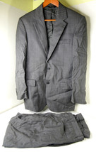 Jos A Bank Suit 2-Piece Set Blazer Jacket Pants Herringbone Gray Ruststr... - £31.54 GBP