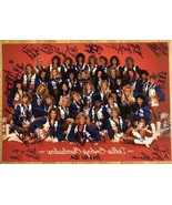 DALLAS COWBOYS 88-89 CHEERLEADERS SIGNED 7x10 PROMO PHOTO COA SEXY PIN U... - $48.78