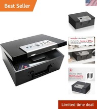 Honeywell 6108 Fire-Resistant Safe with Emergency Keys - Sleek &amp; Secure ... - $73.99