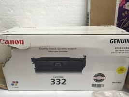 Canon Color Laser Cartridge 332 new in box yellow, LBP7780C - £22.67 GBP